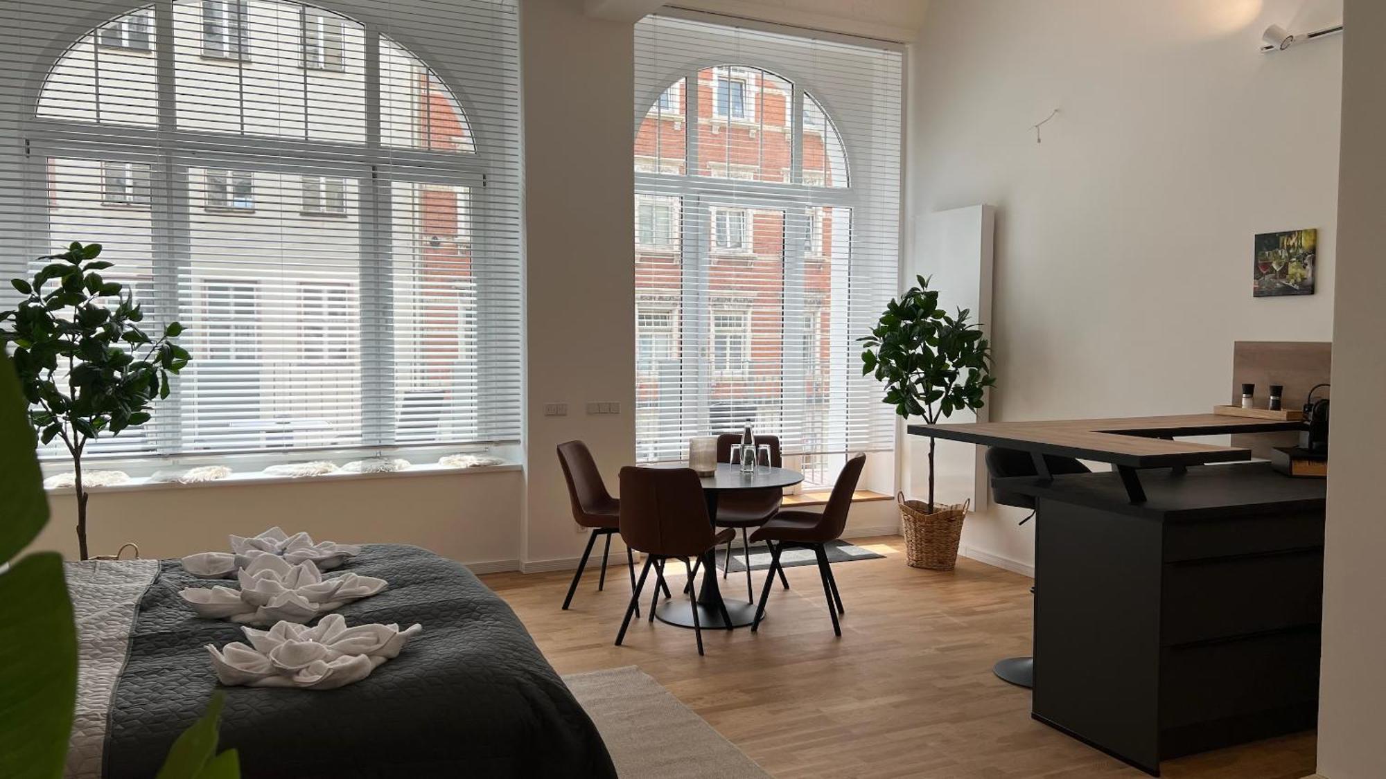 Neu! City-Loft-Apartment Im Goethe Palais I 5P I Lift I Parkplatz I Zentrum I Helios Aue  Esterno foto