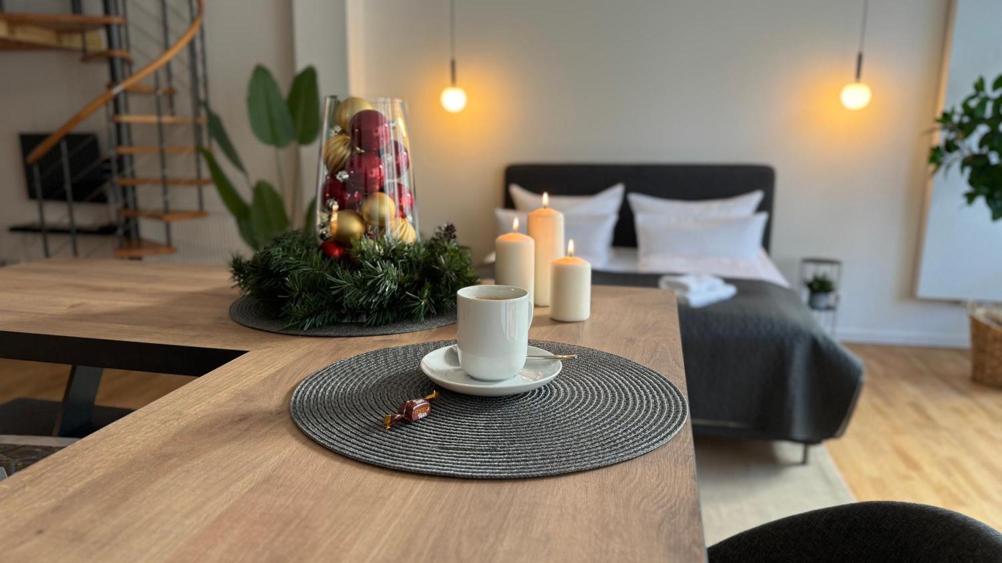 Neu! City-Loft-Apartment Im Goethe Palais I 5P I Lift I Parkplatz I Zentrum I Helios Aue  Esterno foto